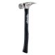Stiletto 12 oz. Milled Curved Fiberglass Hammer with 16 in. Handle