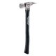Stiletto 16 oz. Milled Curved Fiberglass Hammer with 18 in. Handle