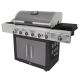 Brinkmann 6-Burner Dual Fuel Grill in Slate