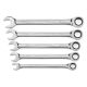 GEARWRENCH Metric 72-Tooth Combination Ratcheting Wrench Tool Set (5-Piece)