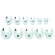 GEARWRENCH 3/8 in. Drive SAE Ratcheting Crowfoot Wrench Set (11-Piece)