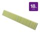 Grip-Rite 7/32 in. x 1 in. 18-Gauge Adhesive Collated Electrogalvanized SX-Style Narrow Crown Finishing Staples 5000 per Box