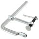 BESSEY classiX Welding and Steel Fabrication¬†10 in. Capacity All Steel F-Clamp with Standard Pad and 4-3/4 in. Throat Depth