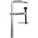 BESSEY ClassiX International 12 in. Capacity All Steel Clamp with Heavy Duty Pad and 4-3/4 in. Throat Depth
