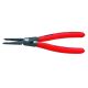 KNIPEX 12-1/2 in. Straight Internal Snap-Ring Precision Pliers