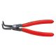 KNIPEX 12 in. 90 Degree Angled Internal Precision Circlip Pliers