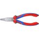 KNIPEX 6-1/4 in. Flat Nose Pliers with Comfort Grip