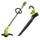 RYOBI 40V Lithium-Ion Cordless String Trimmer and Blower/Sweeper Combo Kit (2-Tool) - 2.6 Ah Battery and Charger Included