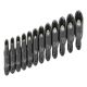 GP 1/4 in. Drive Metric Magnetic Impact Socket Set (12-Piece)
