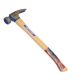 Vaughan 23 oz. Milled Face California Framing Hammer, 17 in. curved Hardwood handle