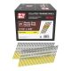 Grip-Rite 3-1/4 in. x 0.148 in. 21¬∞ Plastic Collated Bright Coated Smooth Shank Round Head Framing Nails 3000 per Box