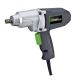 Genesis 7.5 Amp 1/2 in. Impact Wrench Driver with Detent Pin Square Drive Anvil, 4 Sockets and Heavy-Duty Storage Case