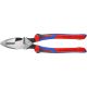 KNIPEX 9-1/4 in. Ultra-High Leverage Lineman's Pliers with Fish Tape Puller and Crimper