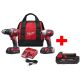 Milwaukee M18 18V Lithium-Ion Cordless Drill Driver/Impact Driver Combo Kit (2-Tool) with Free Battery