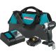 Makita 18V LXT Sub-Compact Lithium-Ion Brushless Cordless Impact Driver Kit with (1) Battery 2.0Ah, Charger, and a Bag