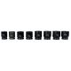 K Tool International 8-Piece Socket Set