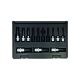 Bondhus Standard Hex End Sockets and Bits Tool Set with ProGuard with Case (9-Piece)