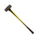 Unbranded 12 lbs. Double Face Sledge Hammer with 34 in. Fiberglass Handle