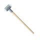 Supercraft 10 lb. Dead-Blow Sledgehammer with Hickory Handle and Replaceable Nylon Face Inserts