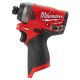 Milwaukee M12 FUEL 12V Lithium-Ion Brushless Cordless 1/4 in. Hex Impact Driver (Tool-Only)