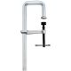 BESSEY J Series 20 in. Capacity Step-Over Clamp with 7 in. Throat Depth, Step-Over Up to 6 in.