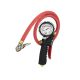 Milton Industries, Inc. Pro Analog Pistol Grip Inflator Gauge with 36 in. Hose and Ball Chuck with Clip
