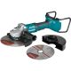 Makita 18V X2 LXT Lithium-Ion (36V) Brushless Cordless 9 in. Paddle Switch Cut-Off/Angle Grinder w Electric Brake Tool Only