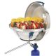 Magma Marine Kettle Portable Propane Gas Barbecue Grill in Stainless Steel