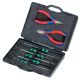 KNIPEX 8-Piece Electronics Tool Set ESD in Plastic Case with Molded Foam