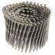 PrimeSource 1-1/4 in. x 0.09 in. 15-Degree Ring Shank Stainless Steel Wire Coil Siding Nail (1,200 per Box)