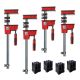 BESSEY Framing Kit Containing 2 Each of KRE3.524 and KRE3.550 Plus a Set of 4 KP Blocks