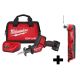 Milwaukee M12 FUEL 12V Lithium-Ion Brushless Cordless HACKZALL Reciprocating Saw Kit W/ M12 Multi-Tool