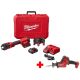 Milwaukee M18 18-Volt Lithium-Ion Cordless Short Throw Press Tool Kit w/ (3) PEX Crimp Jaws, & M18 Fuel Hackzall
