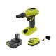 RYOBI ONE+ 18V Cordless High Power Portable Inflator Kit with 1.5 Ah Battery, Charger, and Accessories