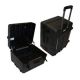 Chicago Case 16 in. x 9 in. Military Ready Black Tool Case with 2 Pallets in Black