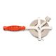 Crescent Lufkin Chrome Clad 200 ft. SAE Fiberglass Long Tape Measure with 1/8 in. Fractional Scale