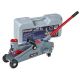Pro-Lift 3000 lbs. Capacity Grey Hydraulic Trolley Jack Car Lift with Blow Molded Case