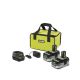 RYOBI 18-Volt ONE+ LITHIUM+ HP 3.0 Ah Battery (2-Pack) Starter Kit with Charger and Bag