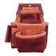 SITE GEAR SiteGear 3-Pocket Pro Holders Leather in Brown