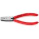 KNIPEX 5-3/4 in. Crimping Pliers for End Sleeves (Ferrules) with Plastic-Coated Handles