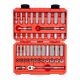 TEKTON 3/8 in. Drive 6-Point Socket and Ratchet Set (47-Piece) (5/16 in.-3/4 in., 8 mm-19 mm)