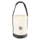 Graintex 10 in. 1 Pocket Utility Ripstop Canvas Bucket with Leather Bottom