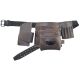 Graintex 18-Pocket Electricians Tool Apron with Oil Tanned leather