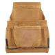 Graintex 9-Pocket Oil Tanned Leather Nail and Tool Pouch