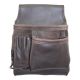 Graintex 5-Pocket Oil Tanned Leather Right Handed Nail and Tool Pouch