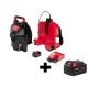 Milwaukee M18 FUEL 18V Lithium-Ion Brushless Cordless Drain Cleaning 3/8 in. Sectional Drum System Kit with 5.0Ah Battery