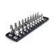 TEKTON 1/2 in. Drive Torx and Tamper-Resistant Torx Bit Socket Set T20-T60, TR20-TR60 (20-Piece)