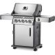 NAPOLEON Rogue 3-Burner Propane Gas Grill in Stainless Steel with Infrared Rear and Side Burners