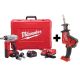Milwaukee M18 18-Volt Lithium-Ion Cordless 3/8 in. to 1-1/2 in Expansion Tool Kit with HACKZALL Reciprocating Saw