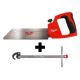 Milwaukee 12 in. PVC/ABS Saw with 1.25 in. Basin Wrench